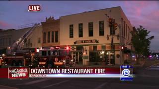 Pub fire in napoleon 070216