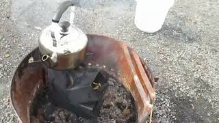 Rocket stove trials #1 0