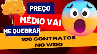 Primeiro dia do mês e já operamos +100  contratos no dólar.Esse preço médio vai me quebrar ainda .