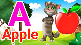 Phonics Song with TWO Words - A For Apple - ABC Alphabet Songs with Sounds for Children