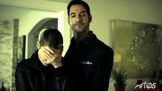 Lucifer and Chloe: funny scenes (season2 Ep.01)