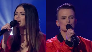 Claire Howell vs James Banks - Rise | The Voice Australia 6 (2017) | Battle Rounds