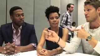 "The Last Ship" - Jocko Sims, Christina Elmore and Travis VanWinkle