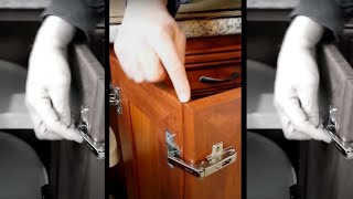 How To Fix Lazy Susan Corner Cabinet Doors and Hinges