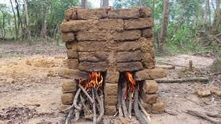 Primitive Technology: Furnace and Mud Bricks