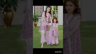 Pakistani Actress Mother And Daughter Same Dresses 😍|#dress#Eid#viral#shalwarkameez