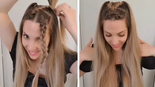 How to tie hair how to tie hair different design #hairtie #hairdesign #mrnajeebideas