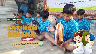 LATIHAN REBANA PERSIAPAN LOMBA DAN MENGISI ACARA🪘