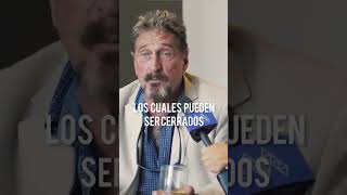 John Mcafee antes de morir habla sobre libertad y criptomonedas