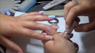 HOW TO | One Step Gel Polish Over Acrylic Nails