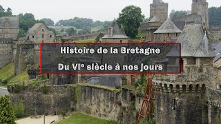 L'Histoire de la Bretagne en cartes animées, du VIe siècle à nos jours