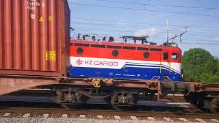 Siemens Taurus Rccc OBB with containers rushes the way of Zagreb