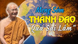 MONG MUỐN SỚM THÀNH ĐẠO - Sai Lầm Trong Tu Tập (Hay Nhất Của Thầy Viên Minh) - Tùy Duyên Thuận Pháp