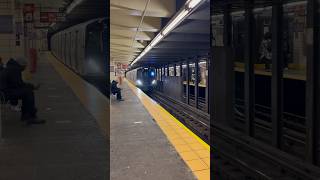 (NYCTA): R211-1 #4175 Entering Euclid Avenue (New set/Cleaned)