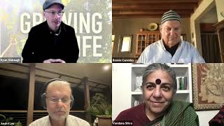 Growing Life: A Book Launch with André Leu, Dr. Vandana Shiva and Ronnie Cummins