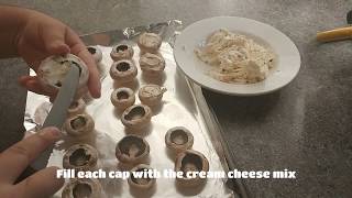 Cheesy Stuffed Mushrooms Recipe