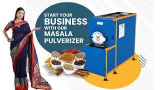 3hp Double Chamber Masala Machine With Cyclone - Business Ideas to Make Money Fast in 2024