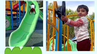 Mommy & Baby fun day at Playground | Kids Outdoor Playground |