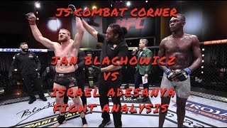 Jan Blachowicz vs Israel Adesanya Fight Analysis | JS Combat Corner