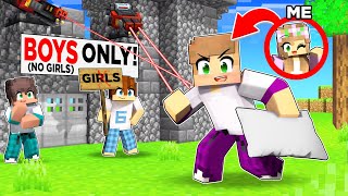 PRANKING my Friends BOYS ONLY SLEEPOVER in Minecraft