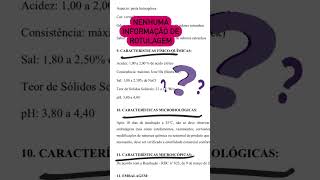 Recebendo a ficha técnica para fazer rotulagem de alimentos #shorts