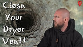 Your Dryer Vent Is TRYING To KILL You!