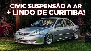 CIVIC SUSPENSÃO A AR + LINDO DE CURITIBA 😍