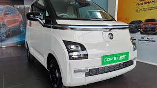 MG Comet EV | Small affordable EV 🤩 | Real-life silent walkaround