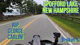 Spofford Lake on a Z900! #motorcycle #travel #kawasaki #z900 #motovlog #motorbike #america