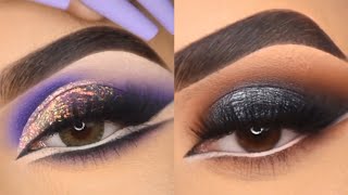 eye makeup tutorial compilation 💖 ✨️ 💕