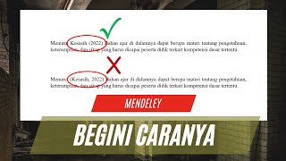 Begini cara yang BENAR menulis nama Sumber Kutipan