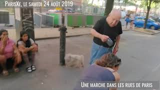 Une marche dans les rues de Paris