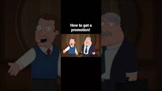 getting a promotion at work #familyguy #shorts #funny #comedy