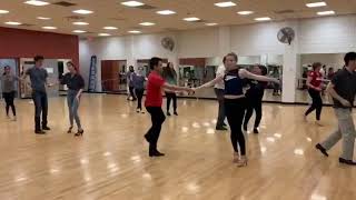 Silver Jive - Spanish Arms, Running Steps, Whip variation