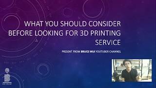 You should know about this before looking for 3D printing service,understanding how 3d print process