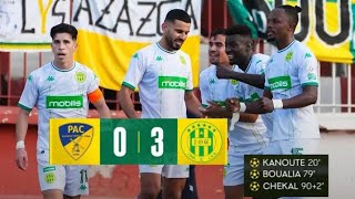 أهداف مباراة شبيبة القبائل نادي بارادو 3-0. buts et résumé du match JSK PAC