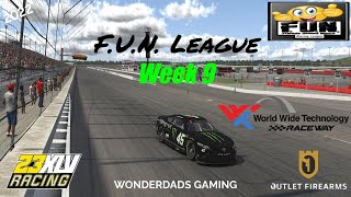 WonderDads Gaming: iRacing 2022 F.U.N. League Week 9 at WWT Raceway