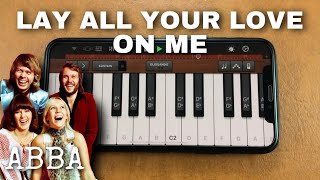 Lay All Your Love On Me - ABBA (Garageband Cover/Tutorial)