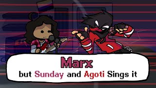 MARX but Agoti and Sunday have a Rap Battle!! (Marx but it's a Agoti and Sunday Cover) [No Epilepsy]