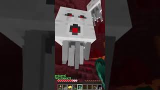 silly ghast shenanigans #minecraft #piglin #bastion #ghast