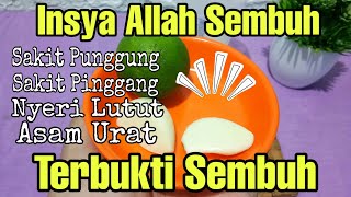 Luar Biasa!! Sakit Pinggang punggung Nyeri Lutut dan Asam Urat Sembuh