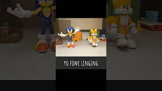 your phone LINGING!! #sonic #memes #tails #animation 🤬