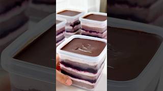 Blueberry Chocolate Cake Boxes 😋#blueberry #cake #chocolate #shorts