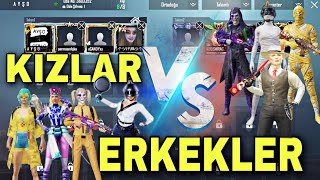 KIZLAR VS ERKEKLER / Pubg MOBİLE