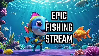 I stream Fishing Planet for 4 hours and catch rare fish!