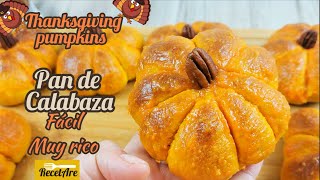 🍞COMO HACER PAN DE CALABAZA CASERO, FACIL Y RAPIDO.