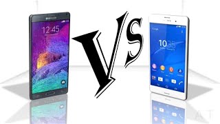 Samsung Galaxy Note 4 Vs Sony Xperia Z3