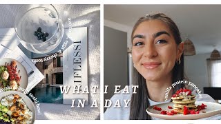 WHAT I EAT IN A DAY 🧋| healthy, easy and aesthetic meal ideas | intuitive eating | irida