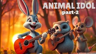 Animal Idol: Epic Musical Showdown!(part-2).Who Will Win?|animated stories for preschoolers|animated