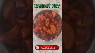 Carrot fry | no onion no garlic carrot fry | simple carrot fry | கேரட் ப்ரை #shorts #youtubeshorts